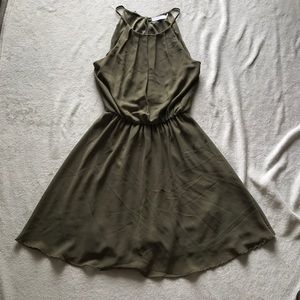 Lush olive dress!